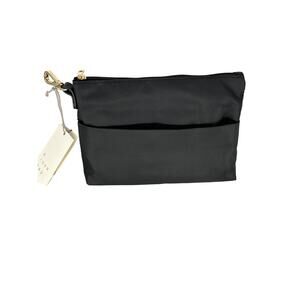 NWT A New Day Black Zip-Top Cosmetic Make-Up Bag Women's